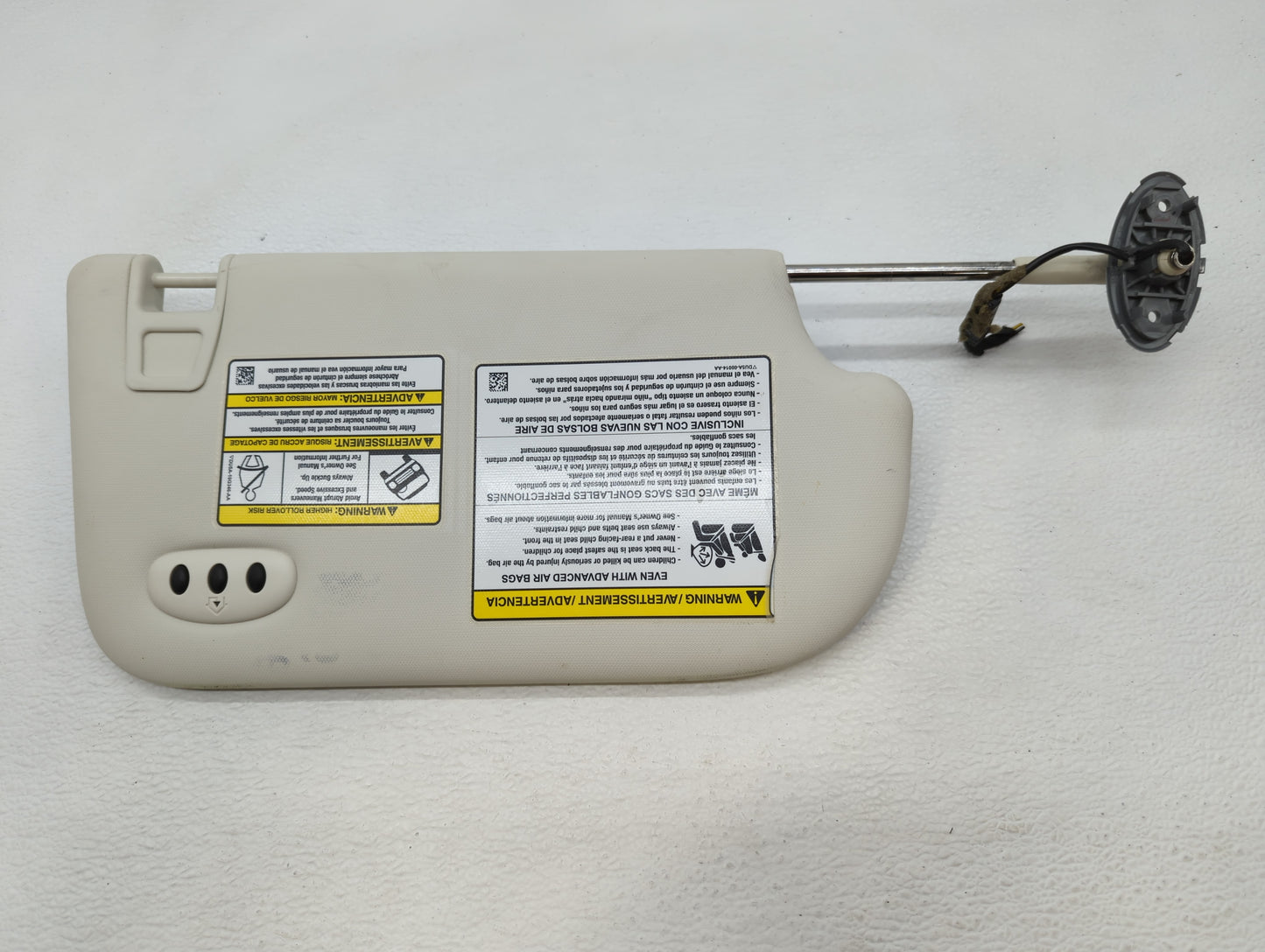 2013-2019 Ford Escape Sun Visor Shade Replacement Driver Left Mirror Fits Fits 2013 2014 2015 2016 2017 2018 2019 OEM Used A