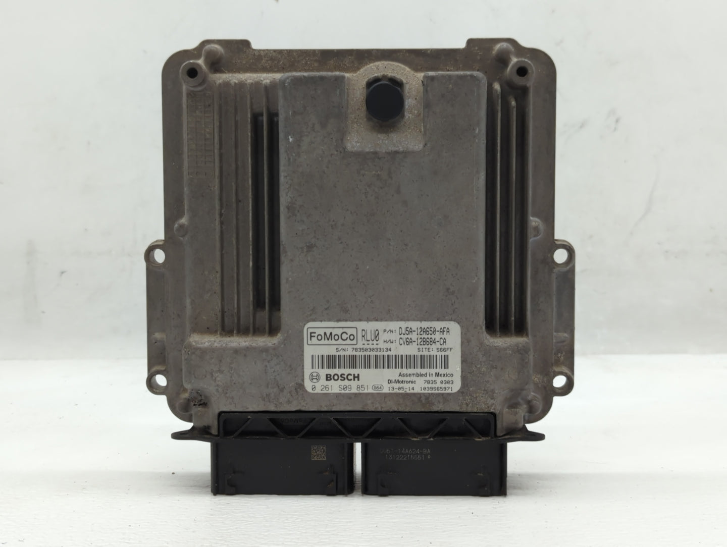 2013-2016 Ford Escape PCM Engine Control Computer ECU ECM PCU OEM P/N:DJ5A-12A650-AFA Fits Fits 2013 2014 2015 2016 OEM Used