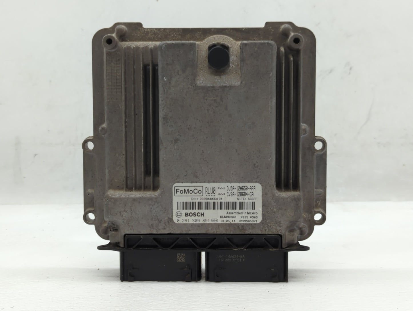 2013-2016 Ford Escape PCM Engine Control Computer ECU ECM PCU OEM P/N:DJ5A-12A650-AFA Fits Fits 2013 2014 2015 2016 OEM Used