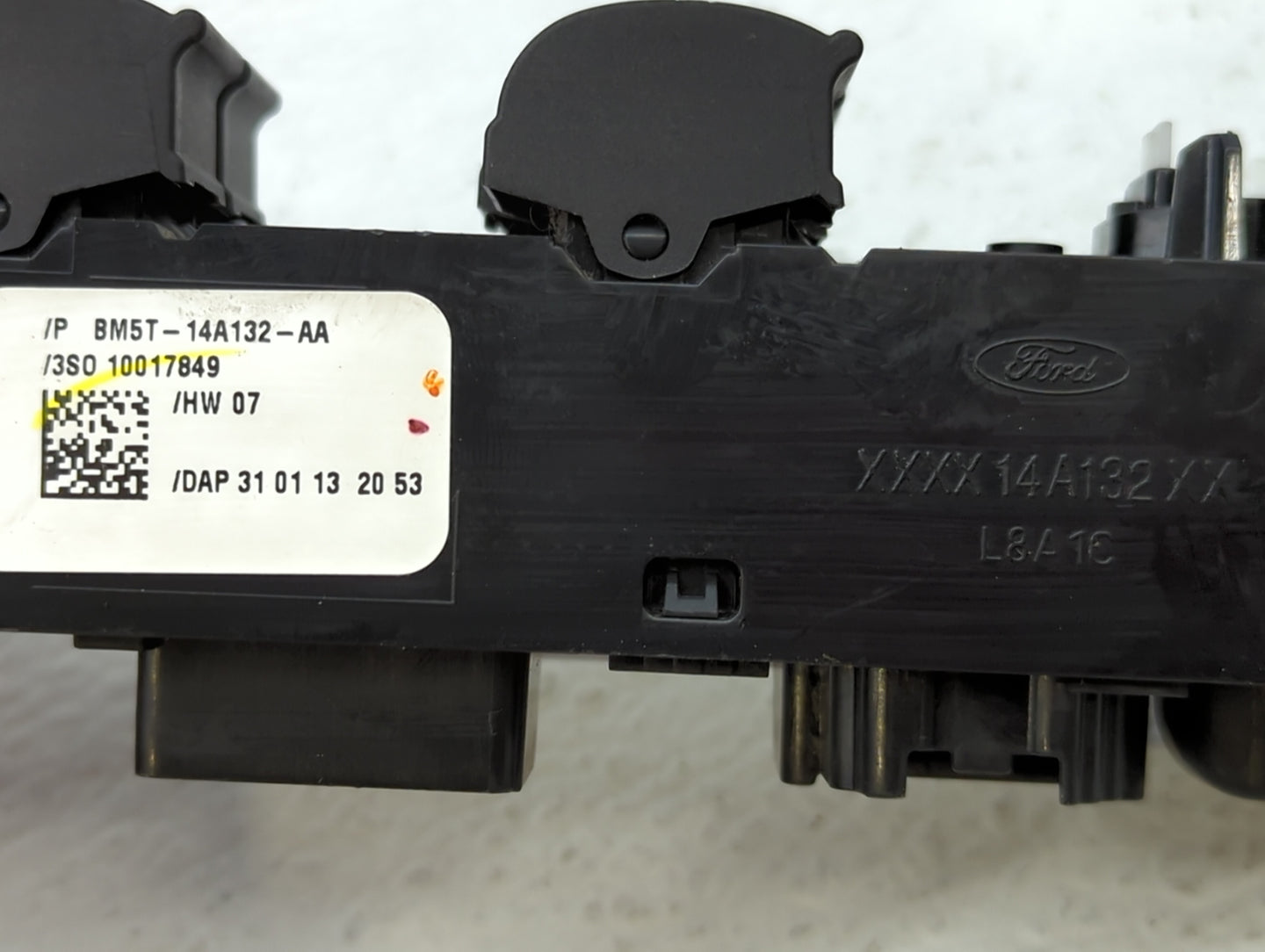 2013-2016 Ford Escape Master Power Window Switch Replacement Driver Side Left P/N:BM5T-14A132-AA BM5T-12A132-AA Fits OEM Use