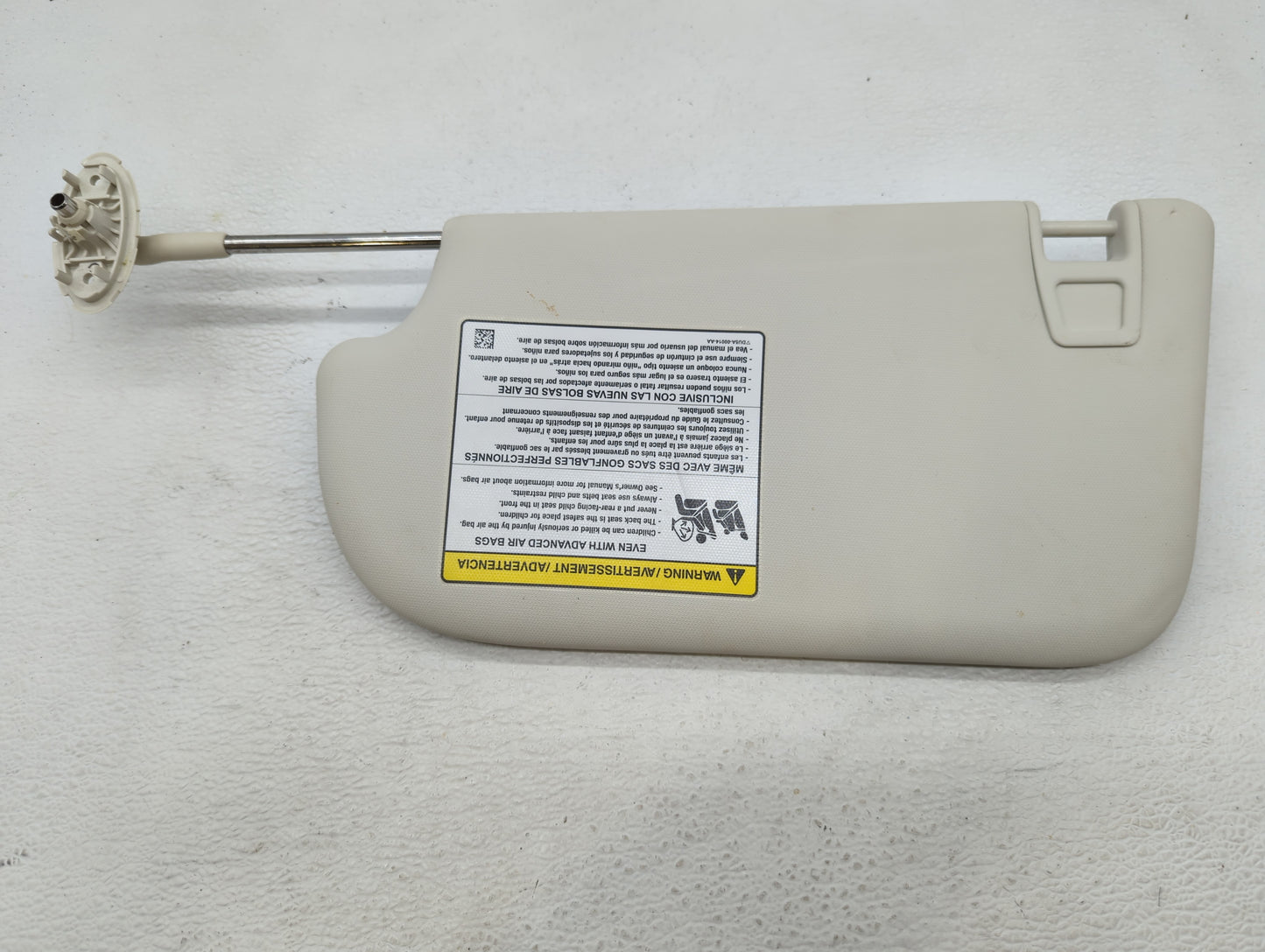 2013-2019 Ford Escape Sun Visor Shade Replacement Passenger Right Mirror Fits Fits 2013 2014 2015 2016 2017 2018 2019 OEM Us