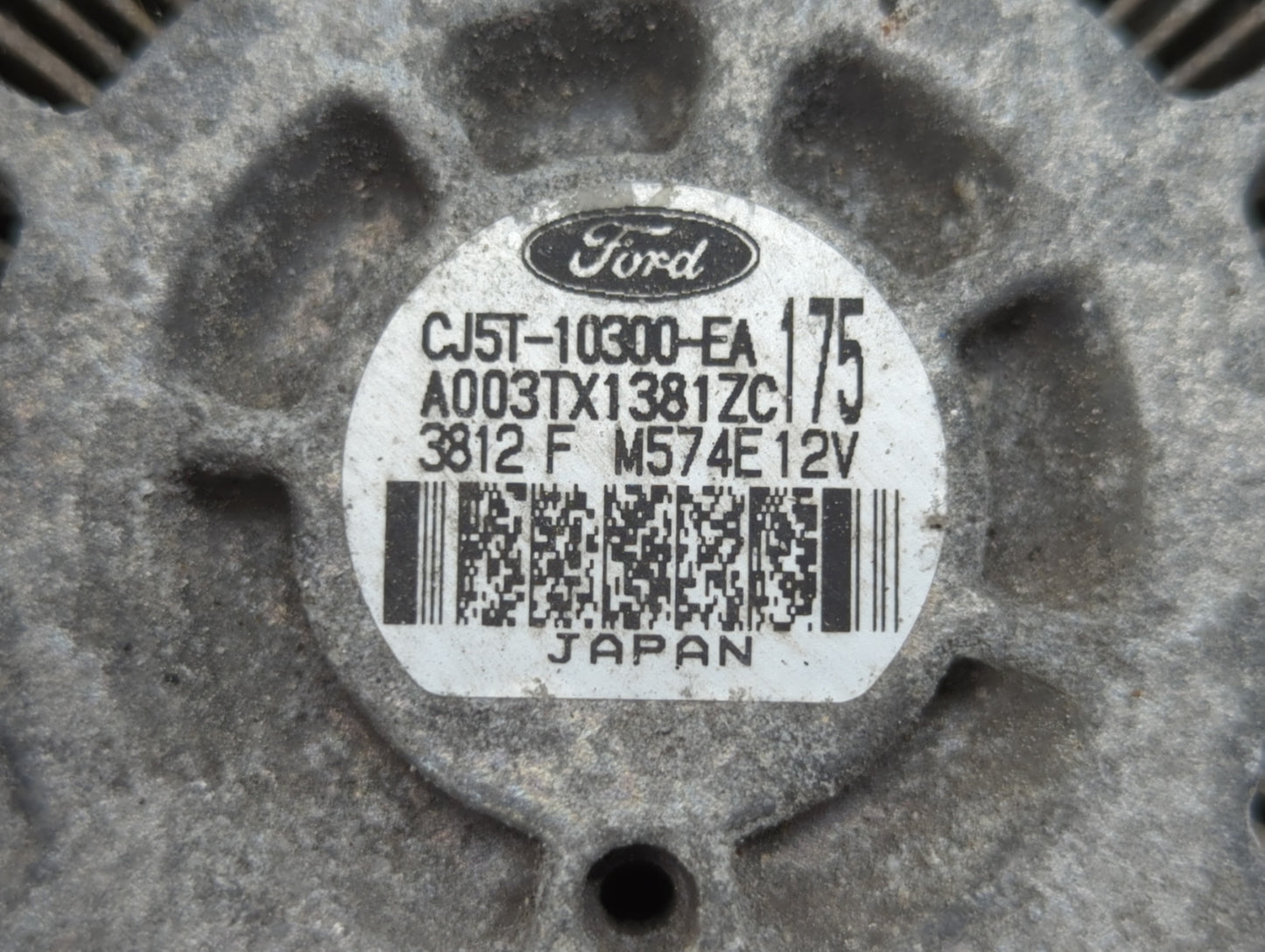 2013-2019 Ford Escape Alternator Replacement Generator Charging Assembly Engine OEM P/N:CJ5T-10300-EA CJ5T-10300-FA Fits OEM