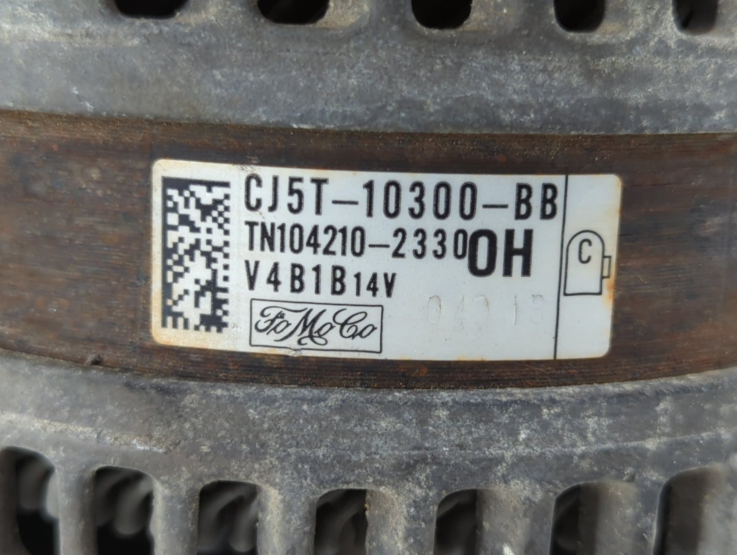 2013-2019 Ford Escape Alternator Replacement Generator Charging Assembly Engine OEM P/N:CJ5T-10300-BB Fits OEM Used Auto Par