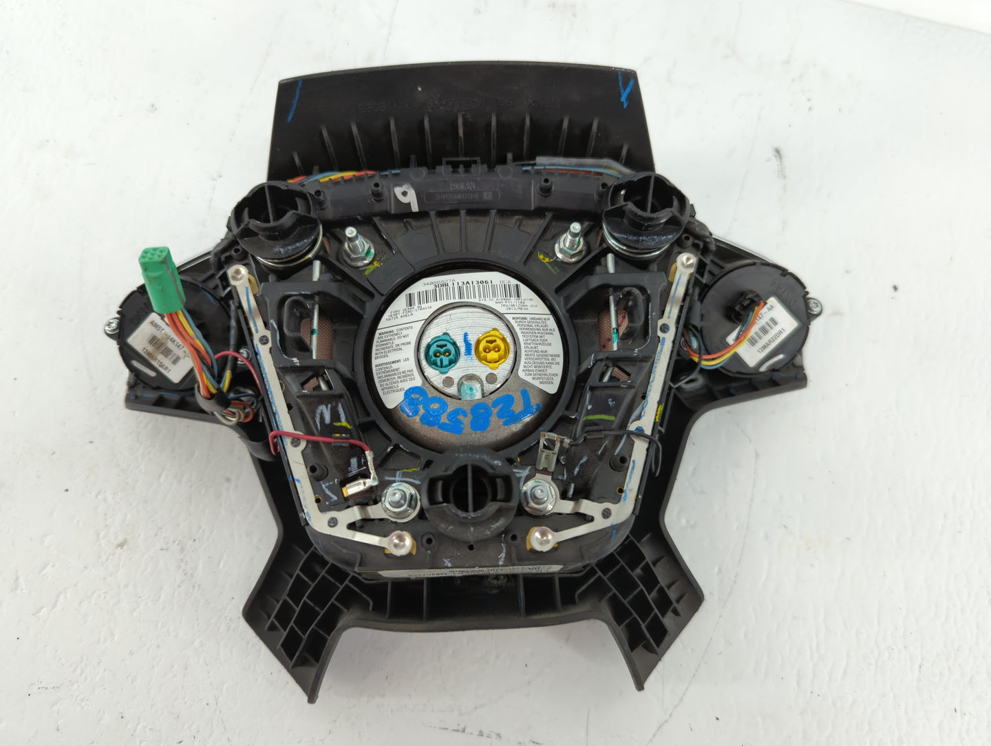 2013-2014 Ford Escape Air Bag Driver Left Steering Wheel Mounted P/N:CJ54 A042B85 BC3 Fits Fits 2013 2014 OEM Used Auto Part