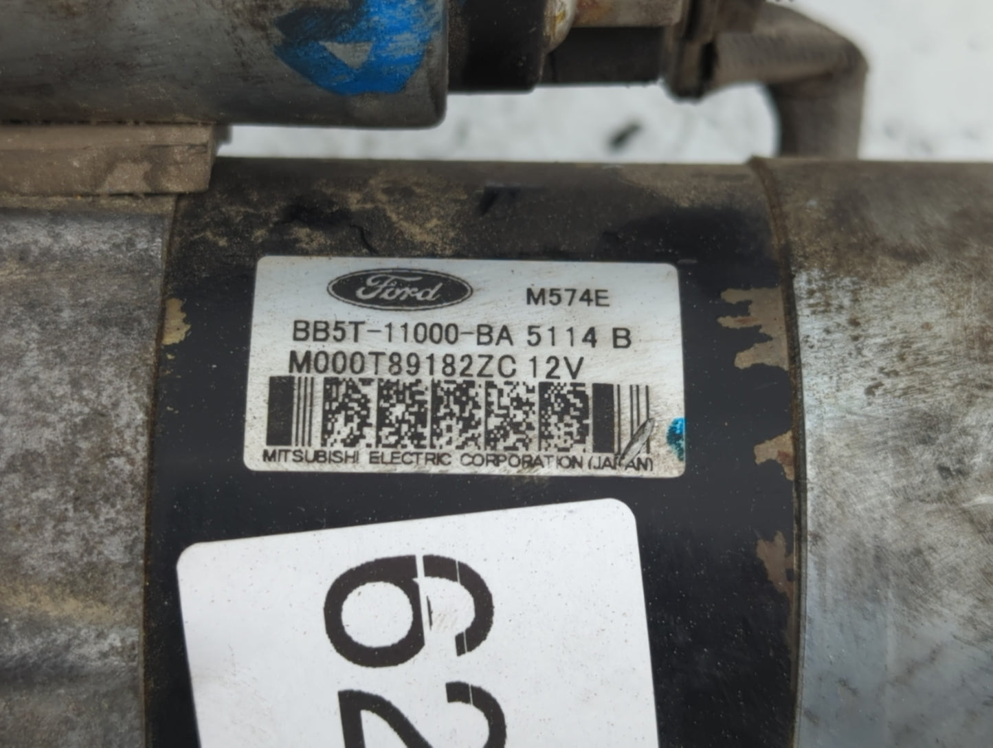 2013-2017 Ford Escape Car Starter Motor Solenoid OEM P/N:M000T89182ZC BB5T-11000-BA Fits OEM Used Auto Parts - Oemusedautopa