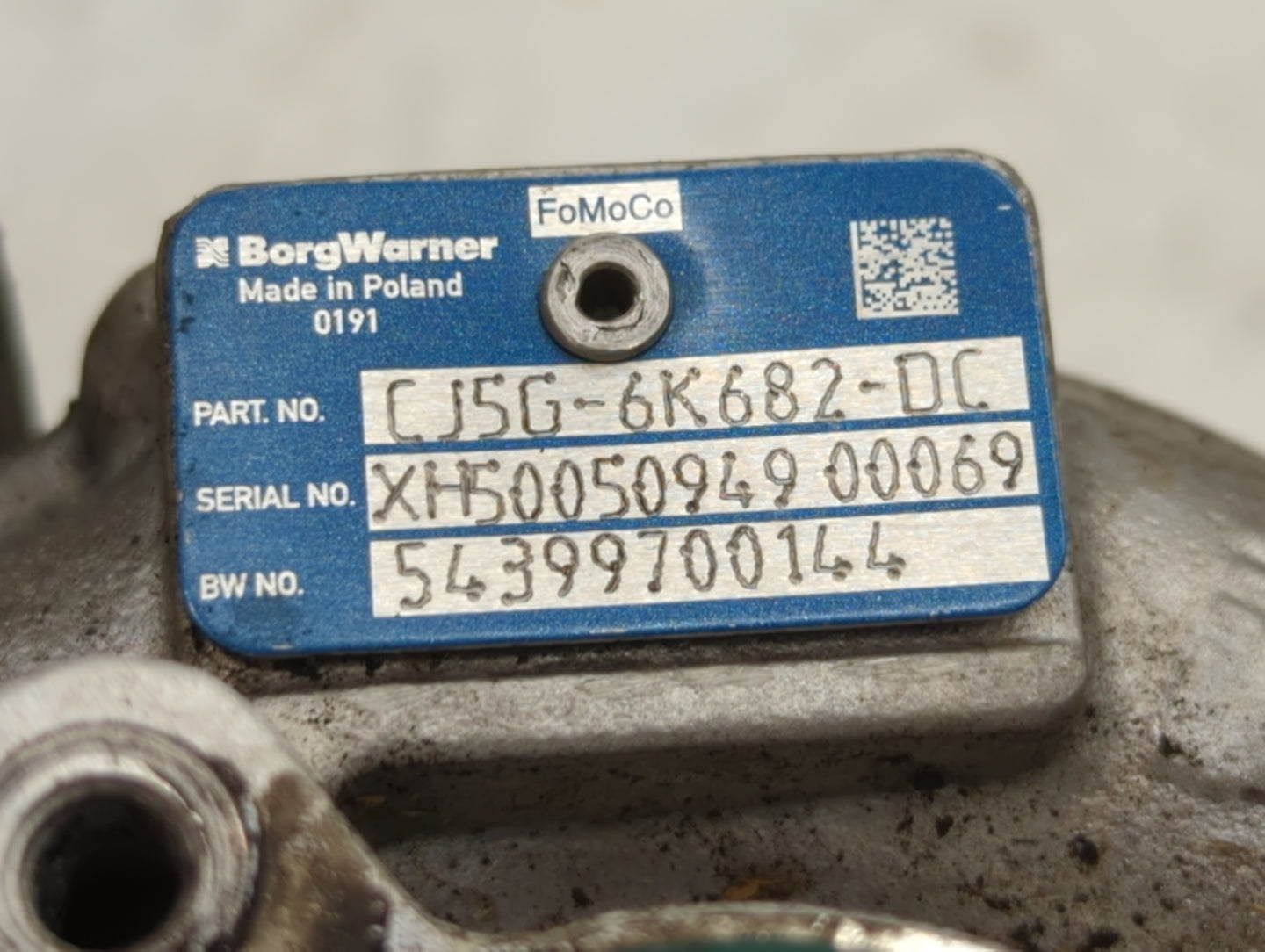 2013 Ford Escape Turbocharger Turbo Charger Super Charger Supercharger - Oemusedautoparts1.com