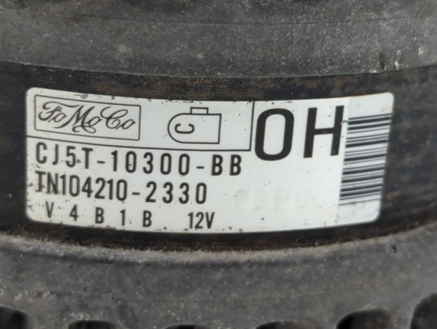 2013-2019 Ford Escape Alternator Replacement Generator Charging Assembly Engine OEM P/N:TN104210-2330 CJ5T-10300-BB Fits OEM