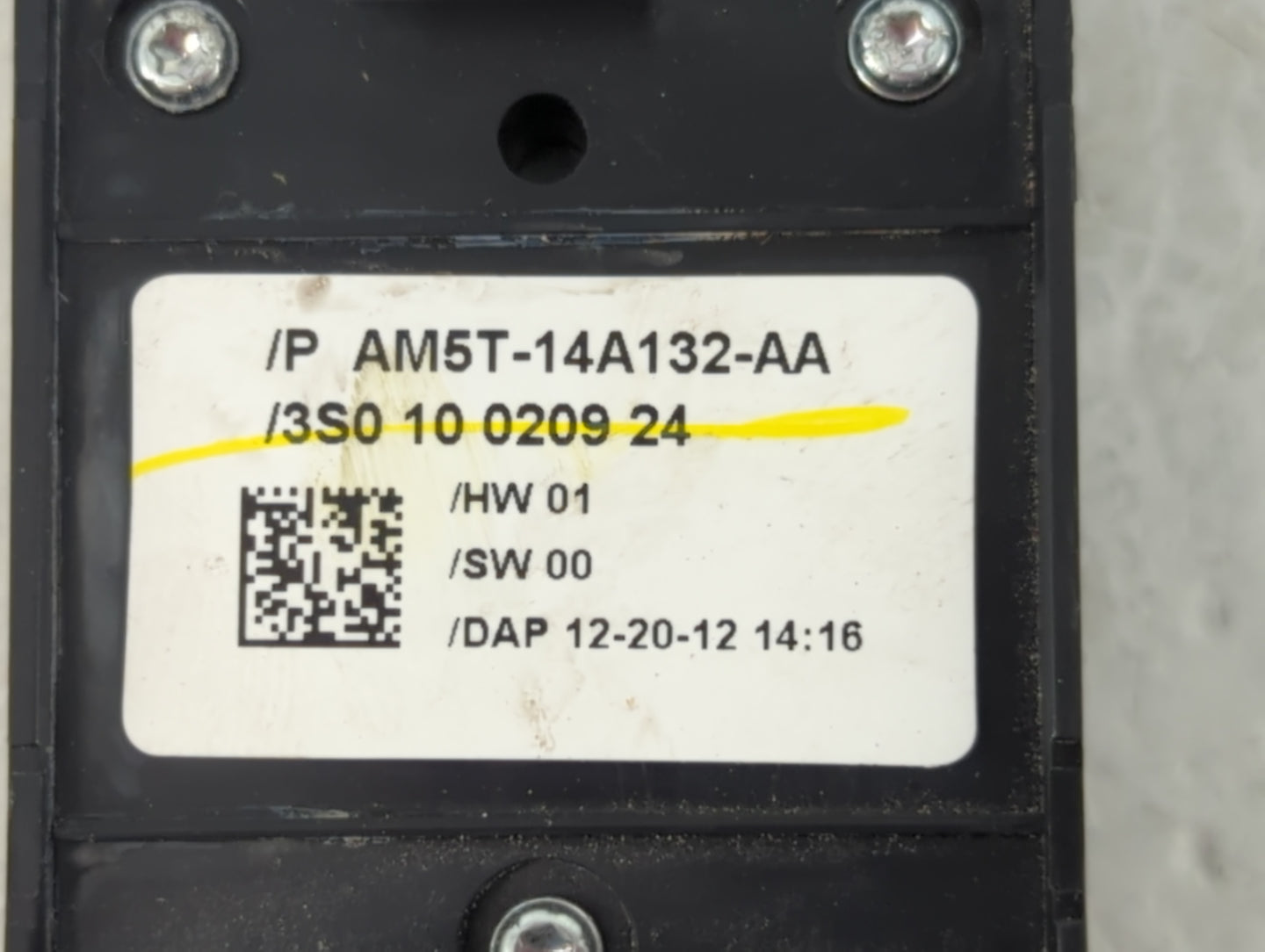 2013-2016 Ford Escape Master Power Window Switch Replacement Driver Side Left P/N:AM5T-14A132-AA P5 Fits OEM Used Auto Parts