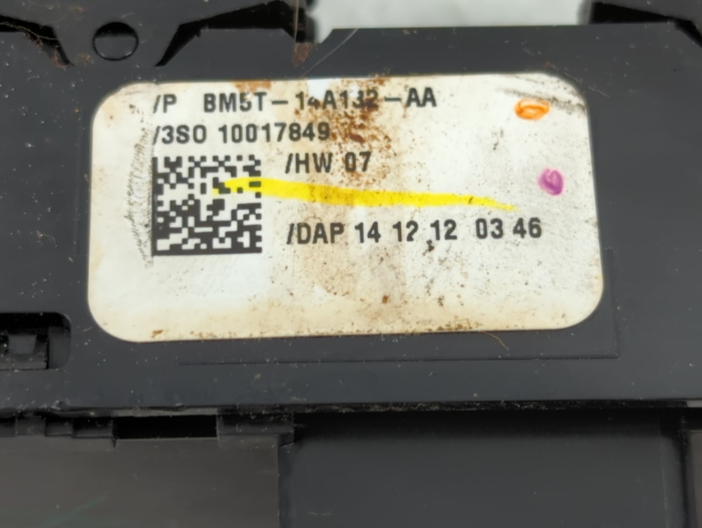 2013-2019 Ford Escape Master Power Window Switch Replacement Driver Side Left P/N:BM5T-14A132-AA Fits OEM Used Auto Parts - 