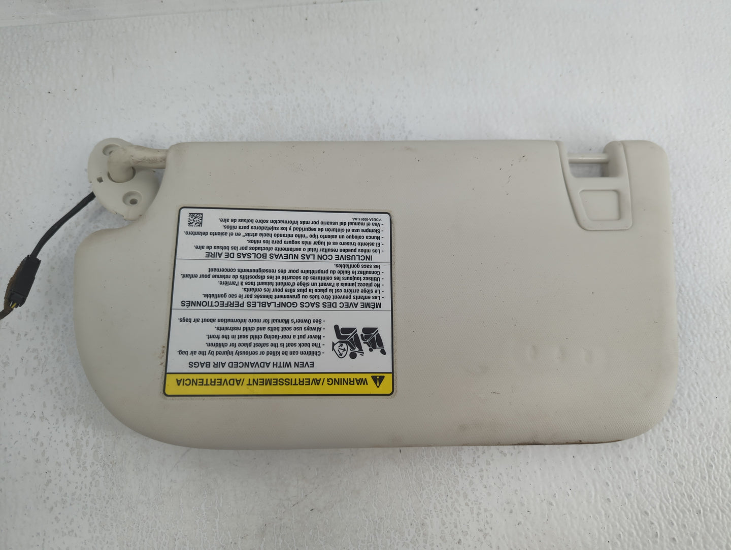 2013-2019 Ford Escape Sun Visor Shade Replacement Passenger Right Mirror Fits Fits 2013 2014 2015 2016 2017 2018 2019 OEM Us