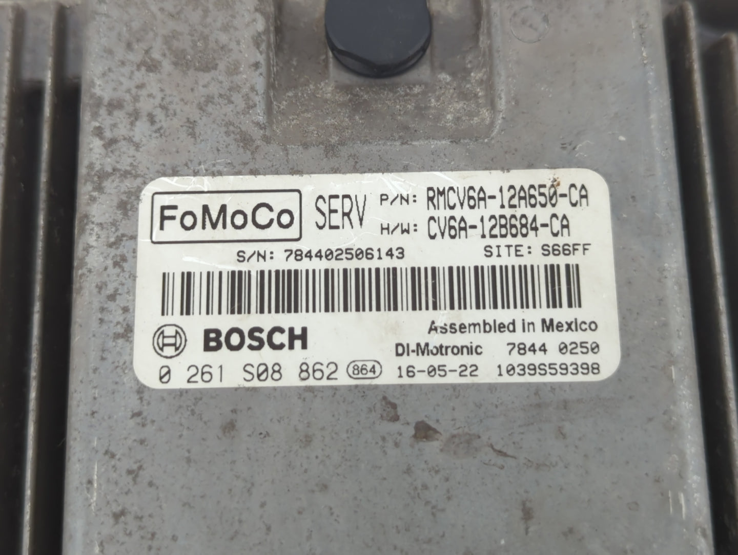 2013 Ford Escape PCM Engine Control Computer ECU ECM PCU OEM P/N:EJ5A-12A650-CA Fits OEM Used Auto Parts - Oemusedautoparts1