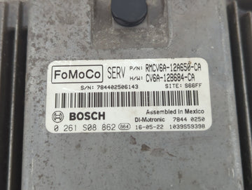 2013 Ford Escape PCM Engine Control Computer ECU ECM PCU OEM P/N:EJ5A-12A650-CA Fits OEM Used Auto Parts