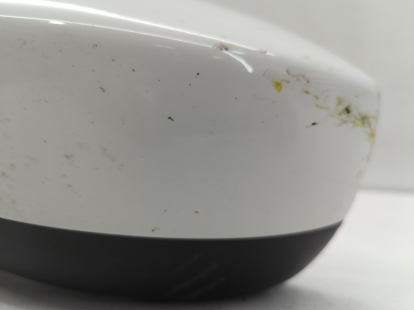 2013-2016 Ford Escape Driver Left Side View Manual Door Mirror White - Oemusedautoparts1.com