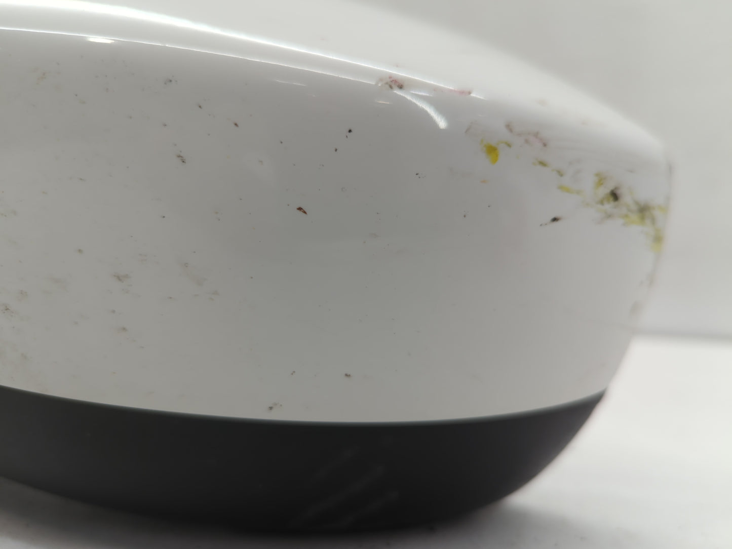 2013-2016 Ford Escape Driver Left Side View Manual Door Mirror White - Oemusedautoparts1.com