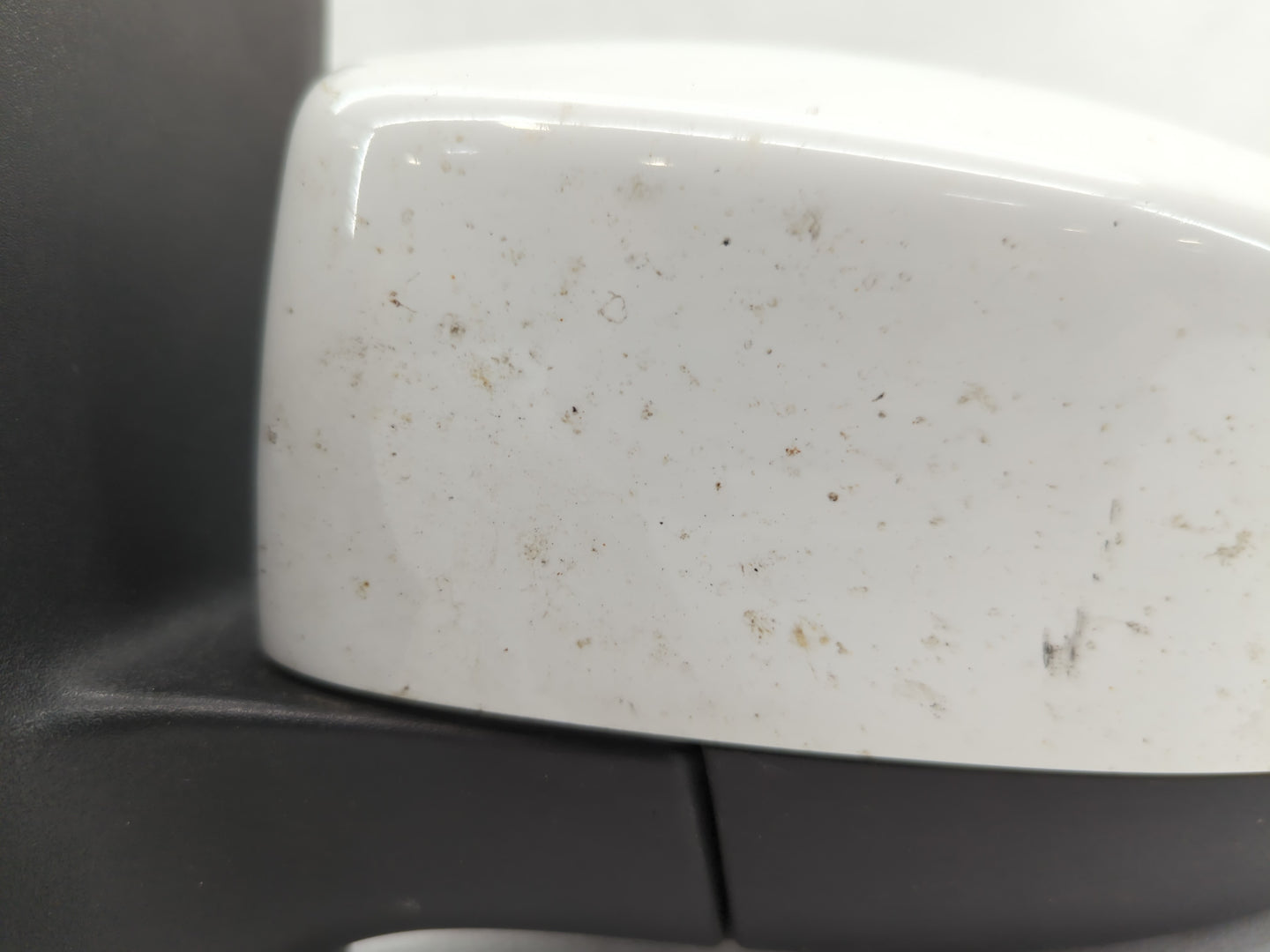 2013-2016 Ford Escape Driver Left Side View Manual Door Mirror White - Oemusedautoparts1.com