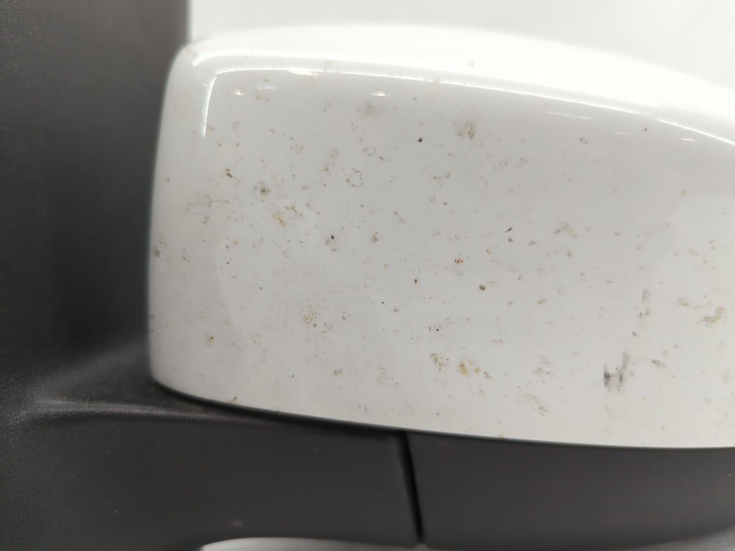2013-2016 Ford Escape Driver Left Side View Manual Door Mirror White - Oemusedautoparts1.com