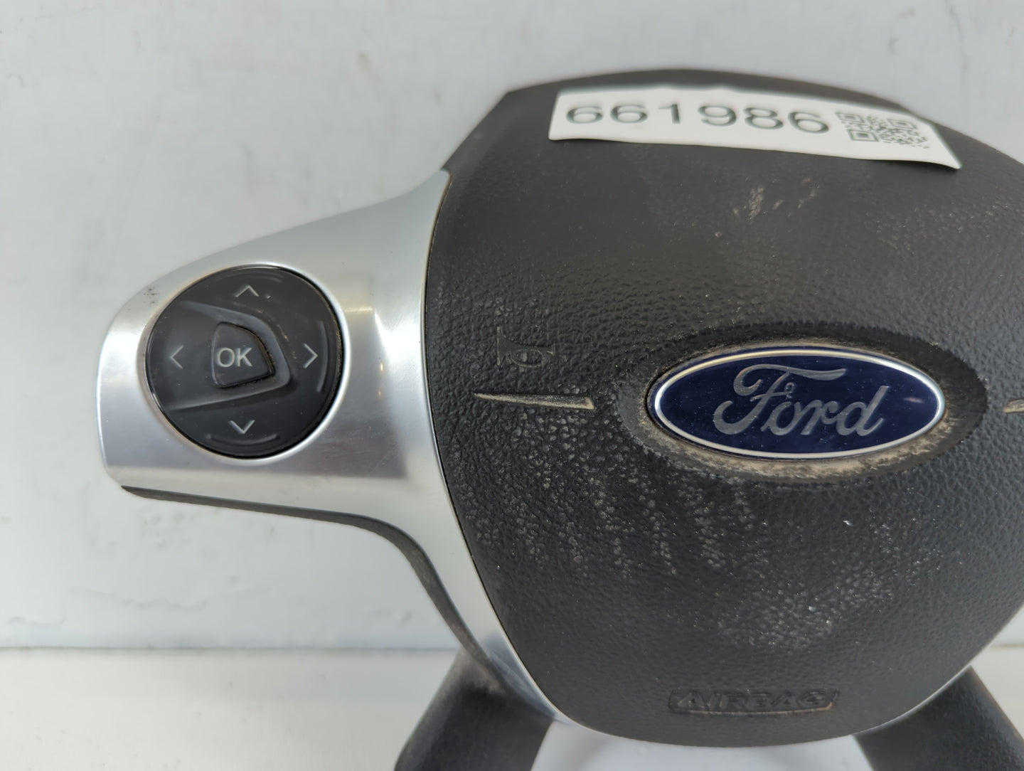 2013-2019 Ford Escape Air Bag Driver Left Steering Wheel Mounted P/N:CJ54 A042B85 BC3 Fits Fits 2013 2014 2015 2016 2017 201