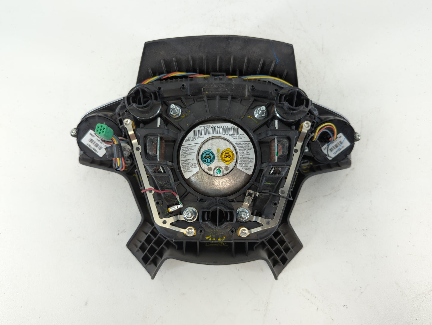 2013-2019 Ford Escape Air Bag Driver Left Steering Wheel Mounted P/N:CJ54 A042B85 BC3 Fits Fits 2013 2014 2015 2016 2017 201