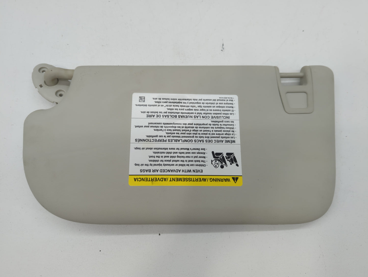 2013-2019 Ford Escape Sun Visor Shade Replacement Passenger Right Mirror Fits Fits 2013 2014 2015 2016 2017 2018 2019 OEM Us