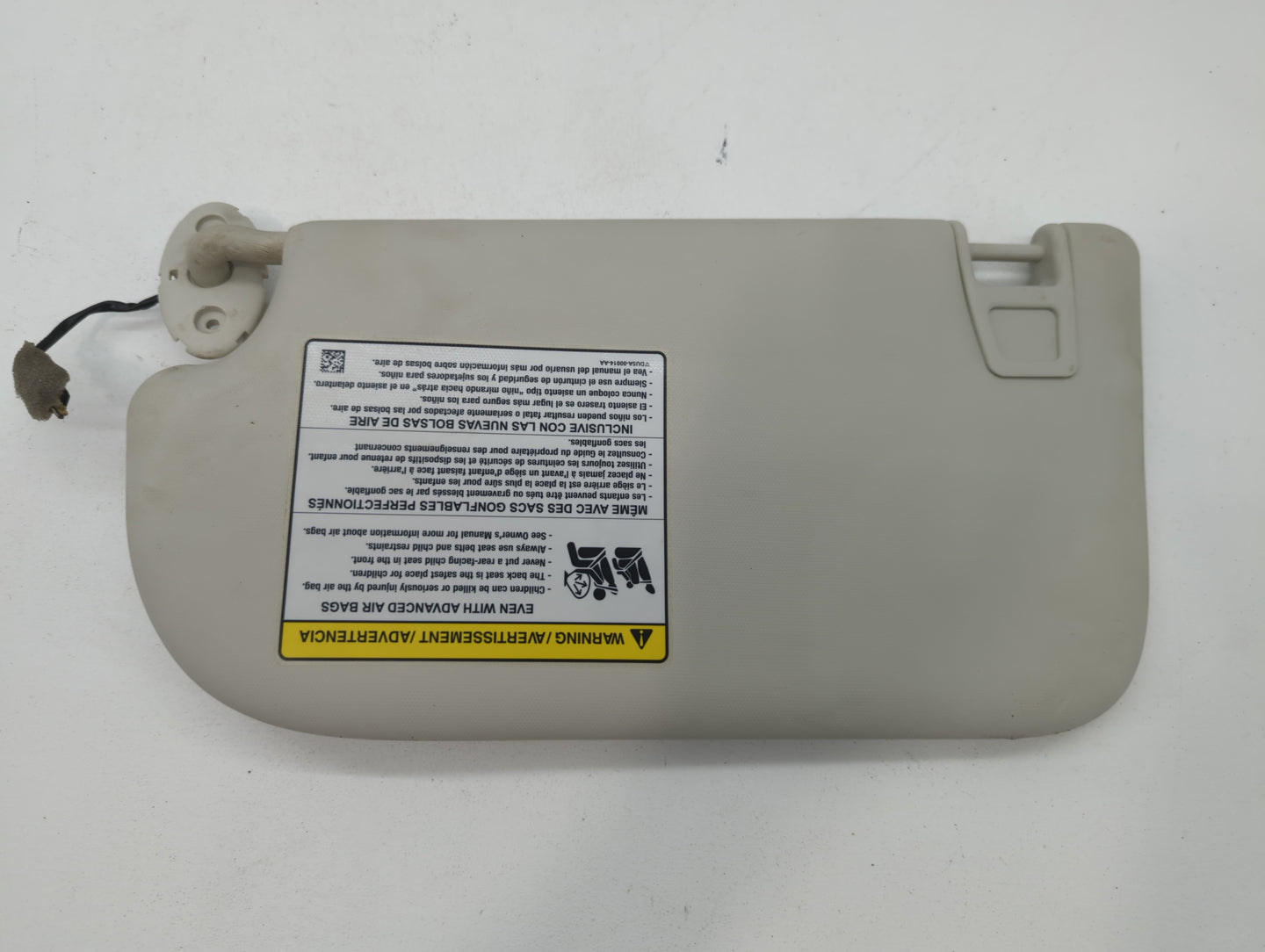 2013-2019 Ford Escape Sun Visor Shade Replacement Passenger Right Mirror Fits Fits 2013 2014 2015 2016 2017 2018 2019 OEM Us