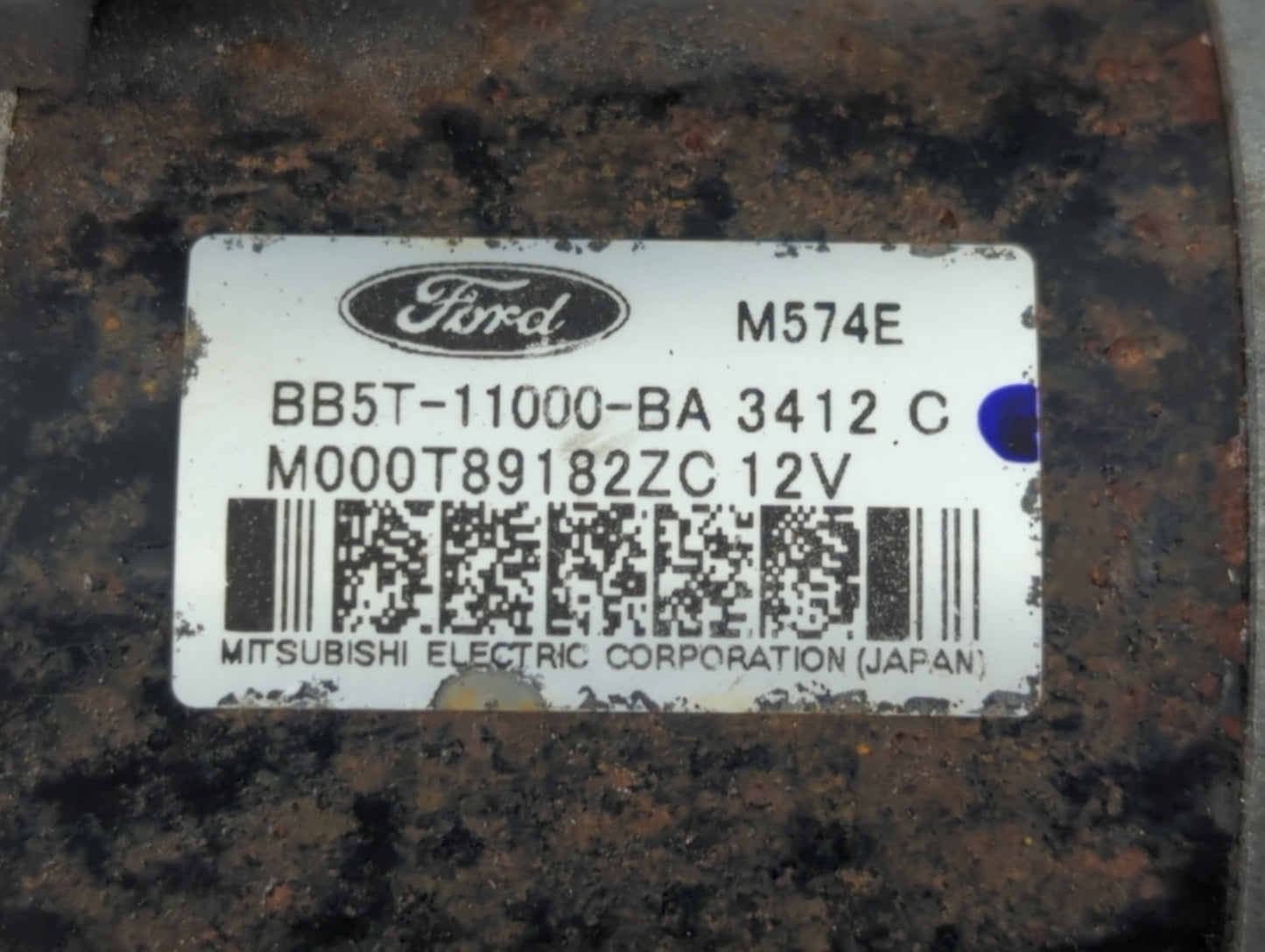 2013-2017 Ford Escape Car Starter Motor Solenoid OEM P/N:3412 C BB5T-11000-BA Fits OEM Used Auto Parts - Oemusedautoparts1.c