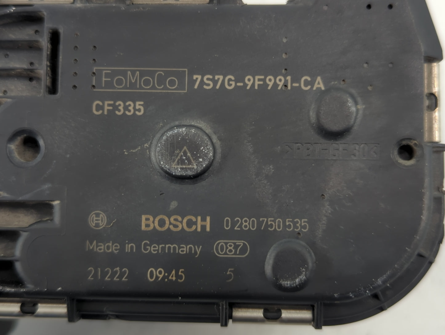 2013-2016 Ford Escape Throttle Body P/N:7S7G-9F991-CA Fits Fits 2013 2014 2015 2016 2017 2018 2019 OEM Used Auto Parts - Oem