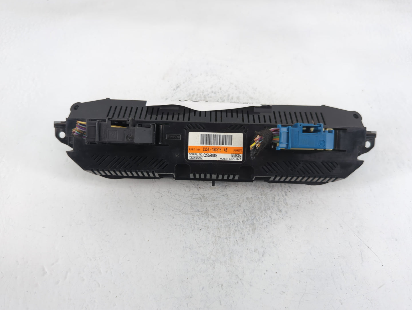 2013-2015 Ford Escape Climate Control Module Temperature AC/Heater Replacement P/N:CJ5T-18C612-AE Fits Fits 2013 2014 2015 O