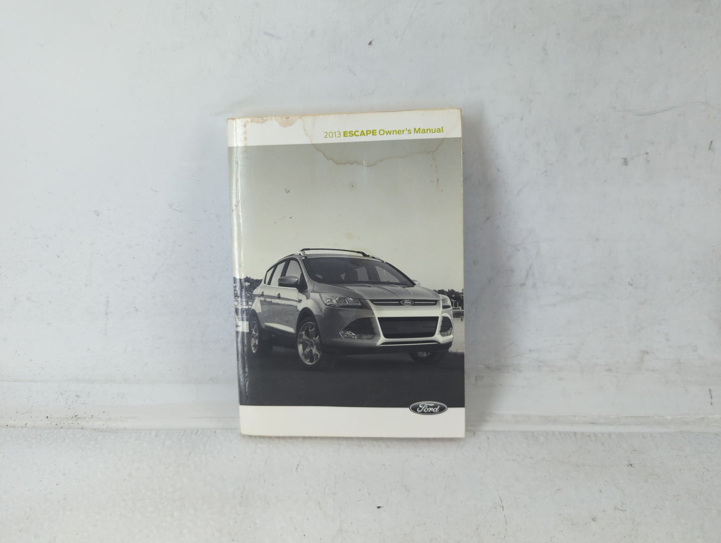 2013 Ford Escape Owners Manual Book Guide P/N:DJ5J19A321 AA OEM Used Auto Parts - Oemusedautoparts1.com