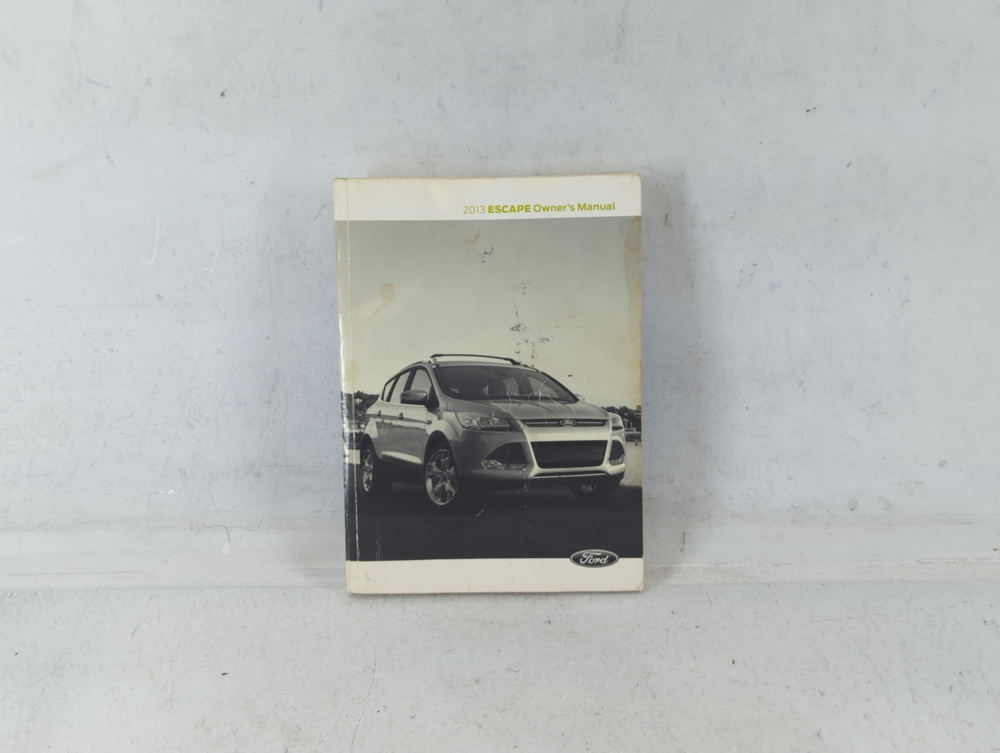 2013 Ford Escape Owners Manual Book Guide OEM Used Auto Parts - Oemusedautoparts1.com