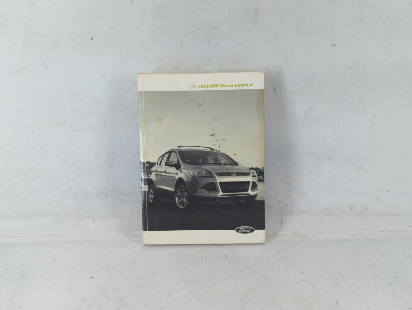 2013 Ford Escape Owners Manual Book Guide OEM Used Auto Parts - Oemusedautoparts1.com