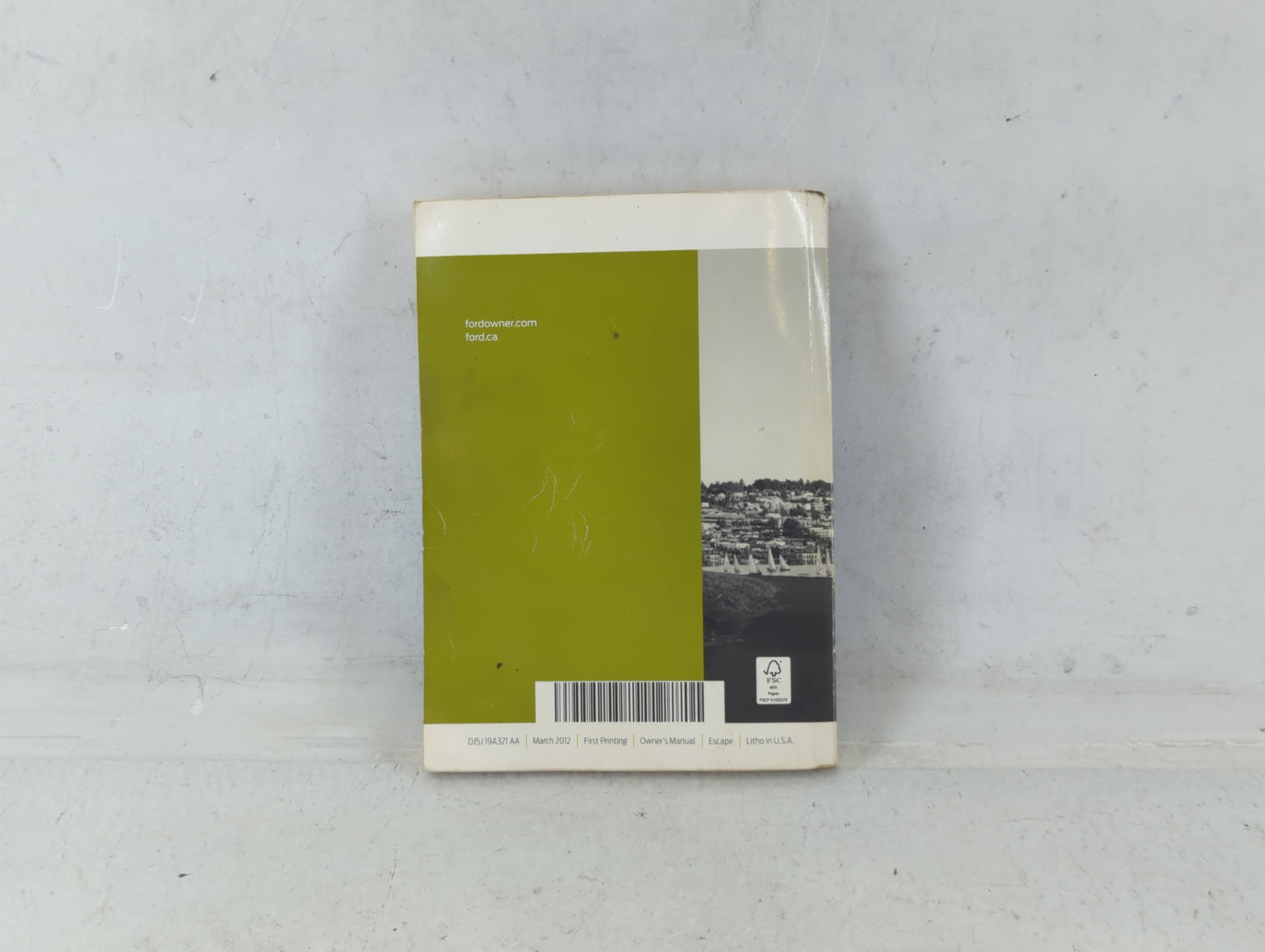 2013 Ford Escape Owners Manual Book Guide OEM Used Auto Parts - Oemusedautoparts1.com