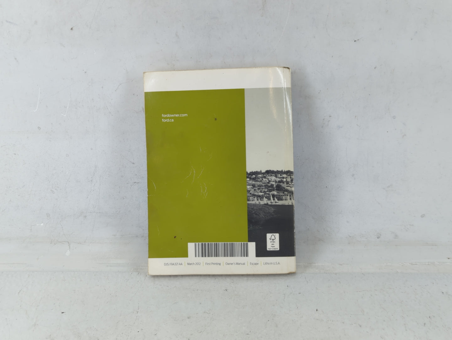 2013 Ford Escape Owners Manual Book Guide OEM Used Auto Parts - Oemusedautoparts1.com