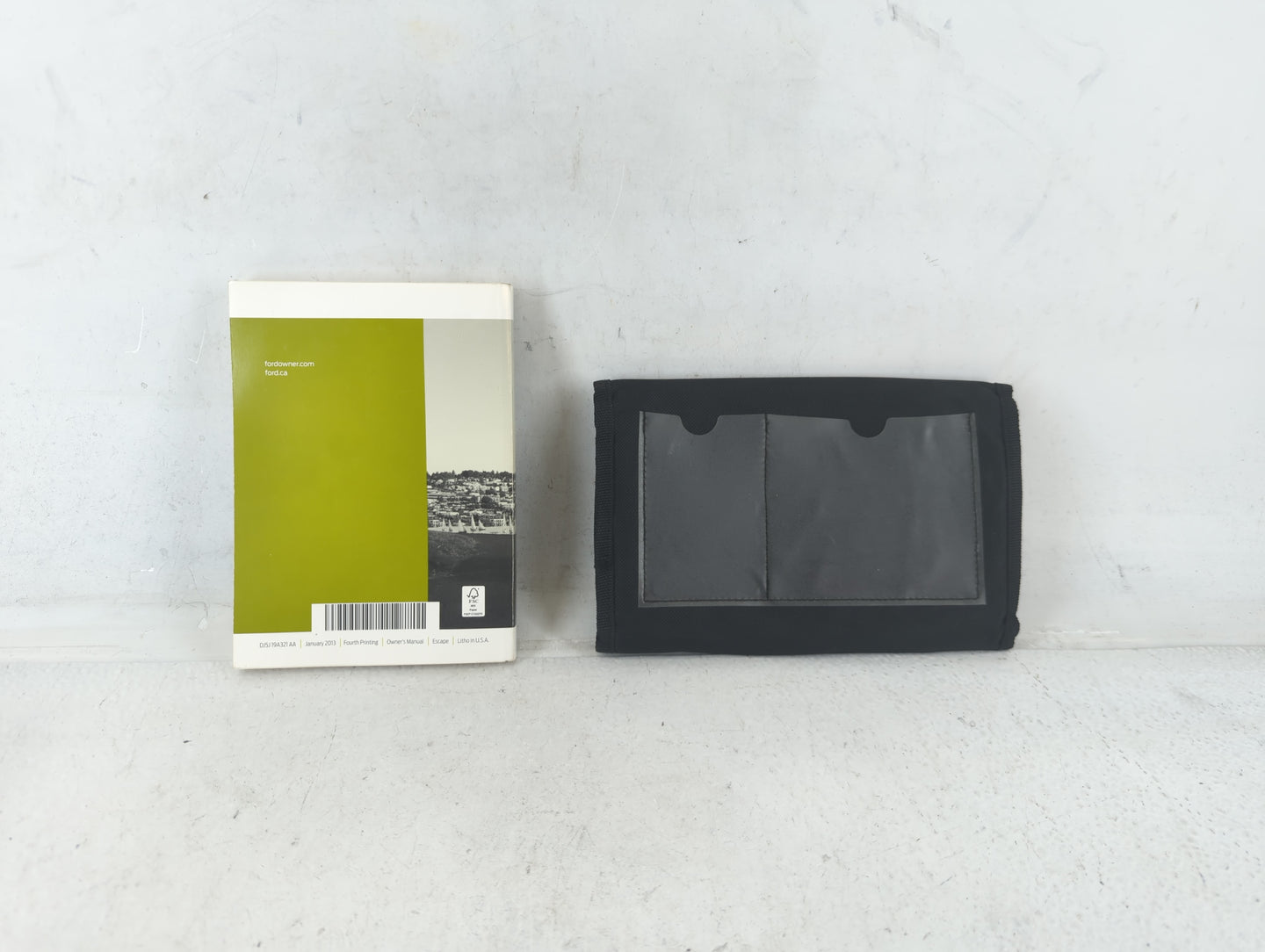 2013 Ford Escape Owners Manual Book Guide OEM Used Auto Parts - Oemusedautoparts1.com