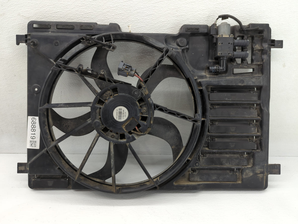 2013-2016 Ford Escape Left Radiator Fan Motor Assembly 688819 - Oemusedautoparts1.com