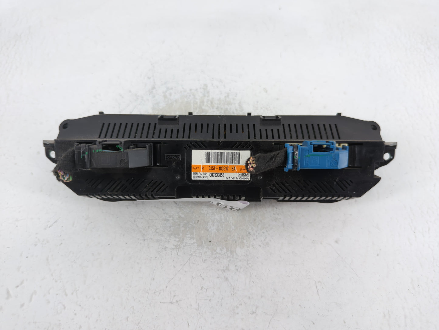 2013-2015 Ford Escape Climate Control Module Temperature AC/Heater Replacement P/N:C07830858 CJ5T-18C612-BA Fits OEM Used Au