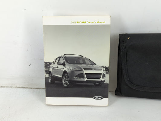2013 Ford Escape Owners Manual Book Guide P/N:DJ5J 19A321 AA OEM Used Auto Parts
