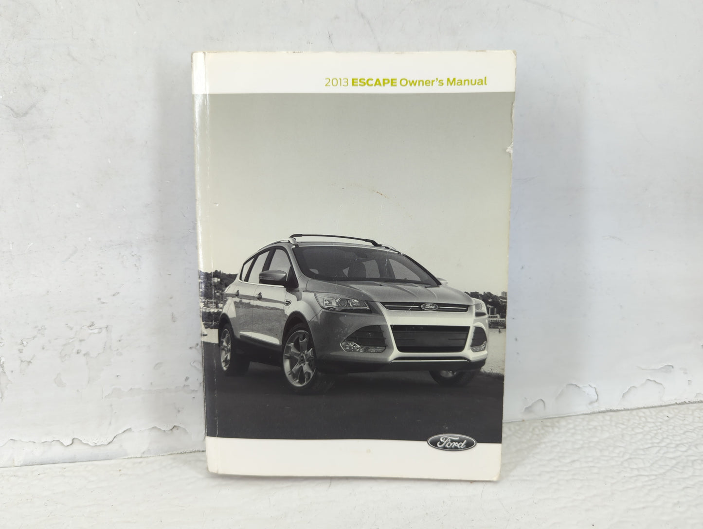 2013 Ford Escape Owners Manual Book Guide P/N:DJ5J 19A321 AA OEM Used Auto Parts - Oemusedautoparts1.com