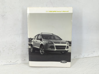 compare product 2013 Ford Escape Owners Manual Book Guide P/N:DJ5J 19A321 AA OEM Used Auto Parts