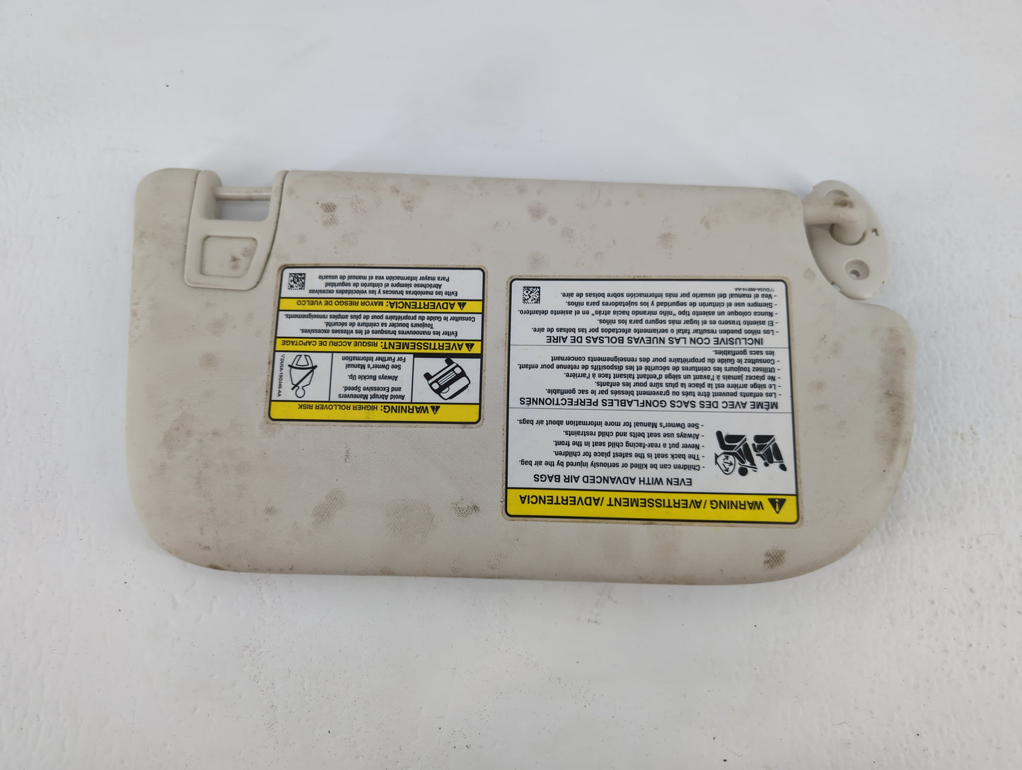 2013-2019 Ford Escape Sun Visor Shade Replacement Driver Left Mirror Fits Fits 2013 2014 2015 2016 2017 2018 2019 OEM Used A