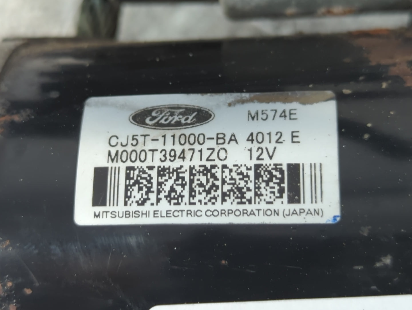 2013-2016 Ford Escape Car Starter Motor Solenoid OEM P/N:M000T39471ZC CJ5T-11000-BA Fits Fits 2013 2014 2015 2016 OEM Used A