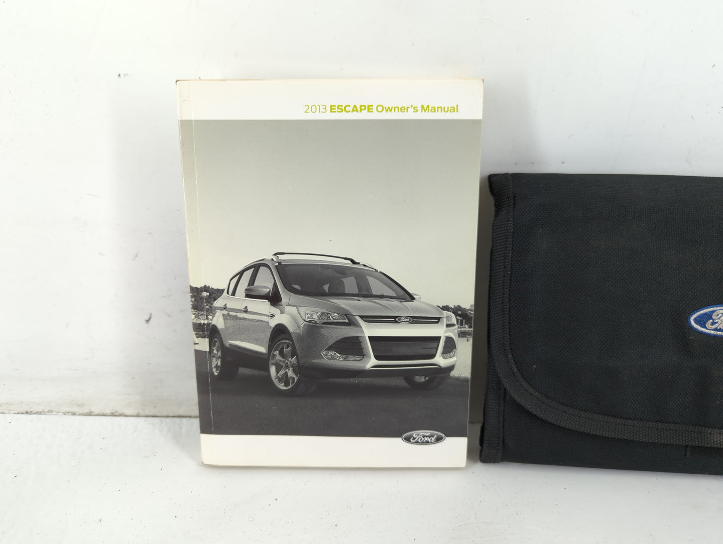 2013 Ford Escape Owners Manual Book Guide P/N:DJ5J 19A321 AA OEM Used Auto Parts - Oemusedautoparts1.com