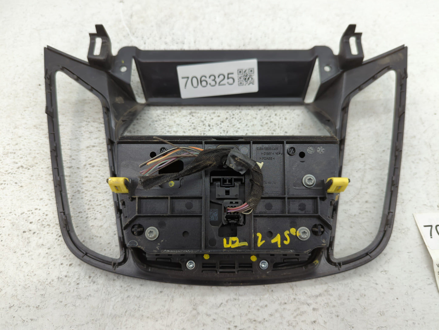 2013-2016 Ford Escape Radio AM FM Cd Player Receiver Replacement P/N:CJ54 18835 CD Fits Fits 2013 2014 2015 2016 OEM Used Au