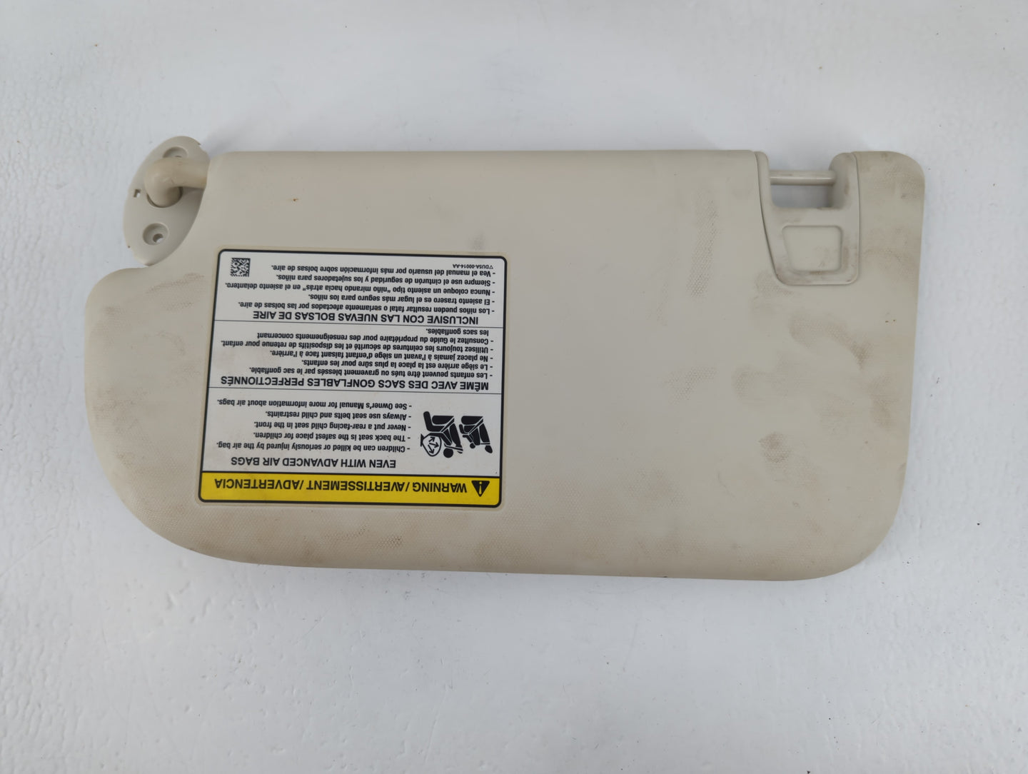 2013-2019 Ford Escape Sun Visor Shade Replacement Passenger Right Mirror Fits Fits 2013 2014 2015 2016 2017 2018 2019 OEM Us