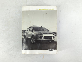 compare product 2013 Ford Escape Owners Manual Book Guide P/N:DJ5J 19A321 AA OEM Used Auto Parts