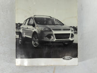 2013 Ford Escape Owners Manual Book Guide P/N:DJ5J 19A321 AA OEM Used Auto Parts - Oemusedautoparts1.com