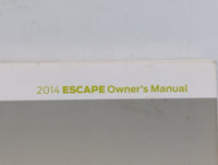2013 Ford Escape Owners Manual Book Guide P/N:EJ5J 19A321 AB OEM Used Auto Parts - Oemusedautoparts1.com