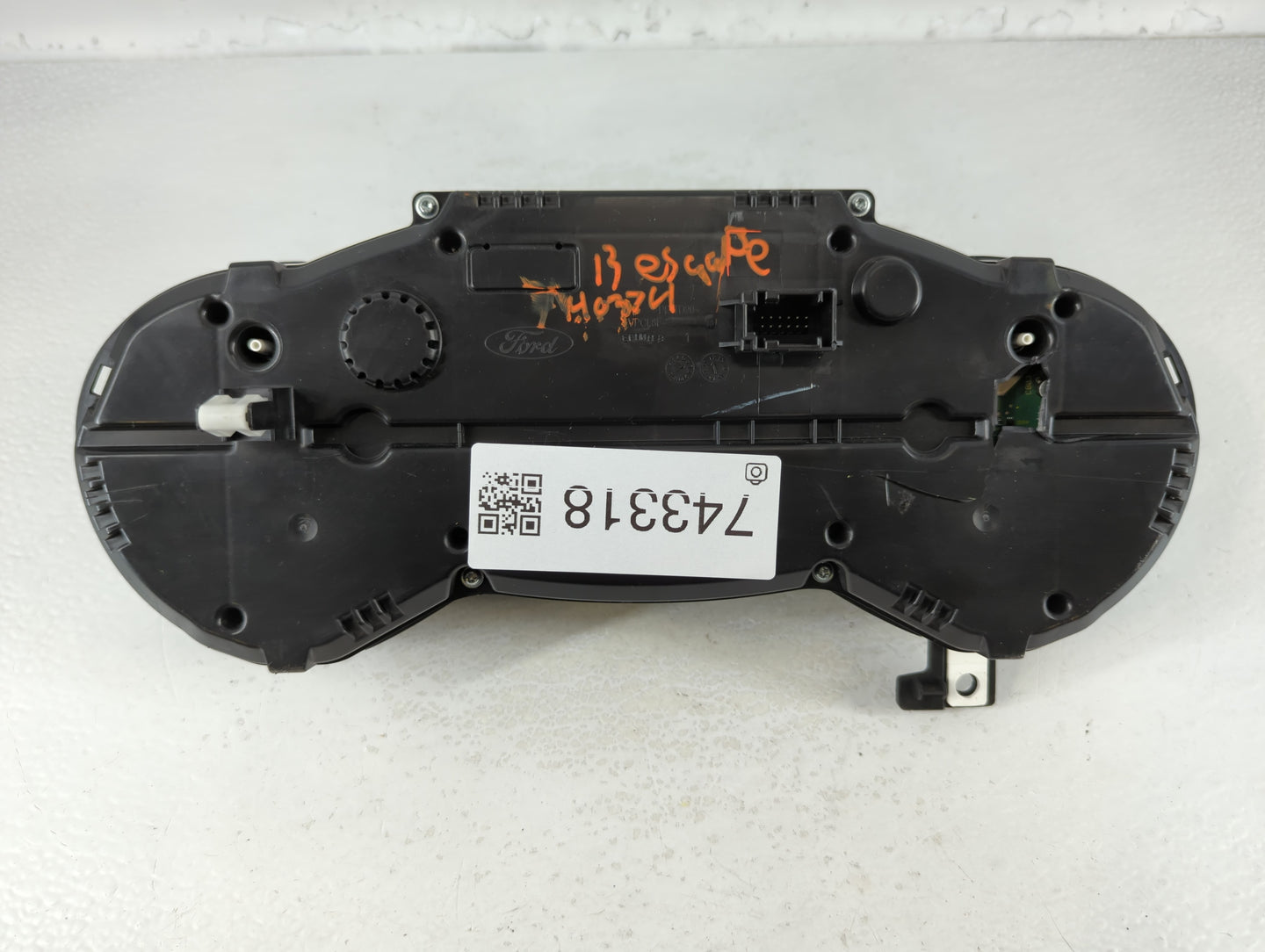 2013 Ford Escape Instrument Cluster Speedometer Gauges P/N:CJ5T-10849-TF Fits OEM Used Auto Parts - Oemusedautoparts1.com