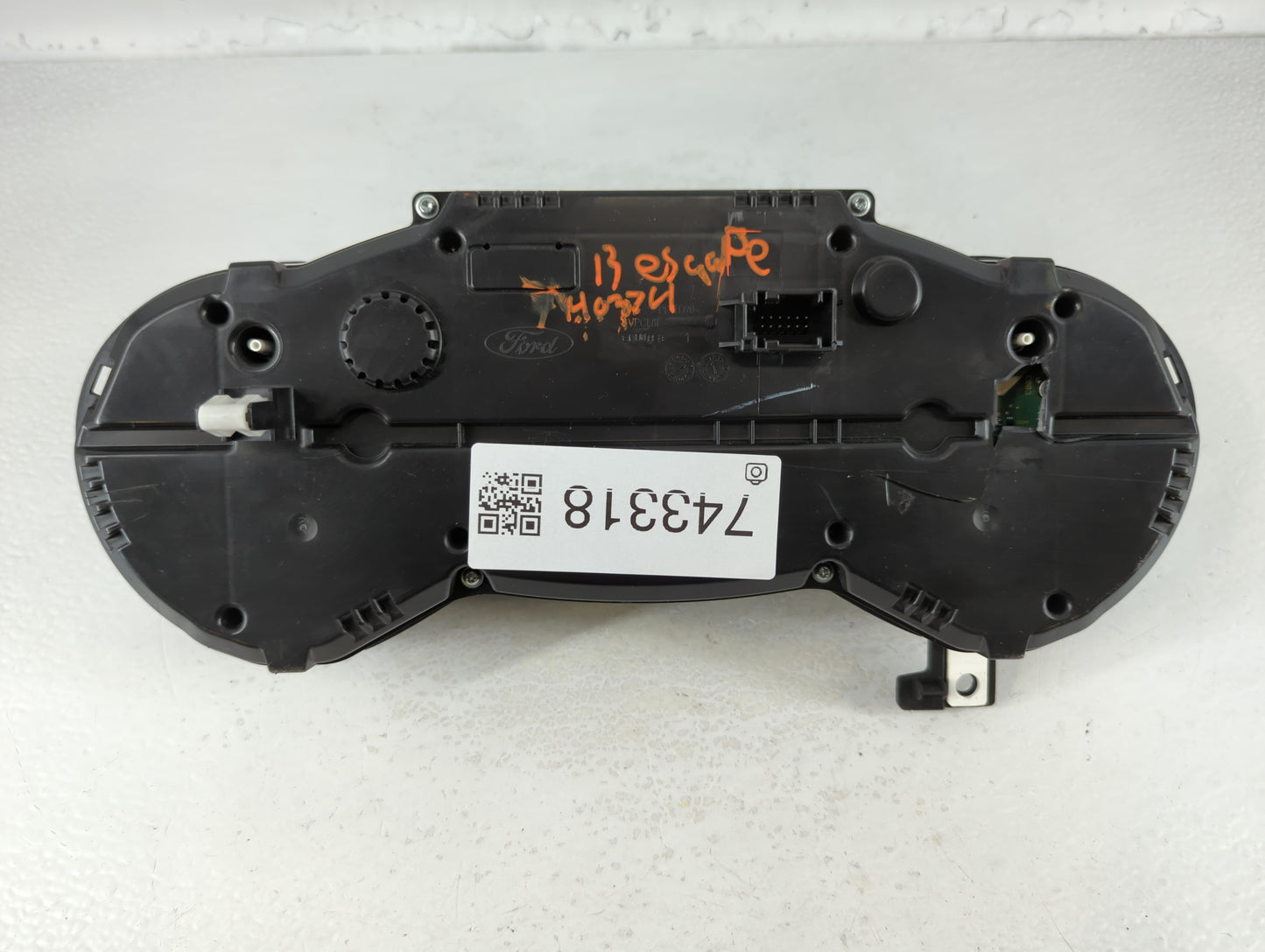 2013 Ford Escape Instrument Cluster Speedometer Gauges P/N:CJ5T-10849-TF Fits OEM Used Auto Parts - Oemusedautoparts1.com