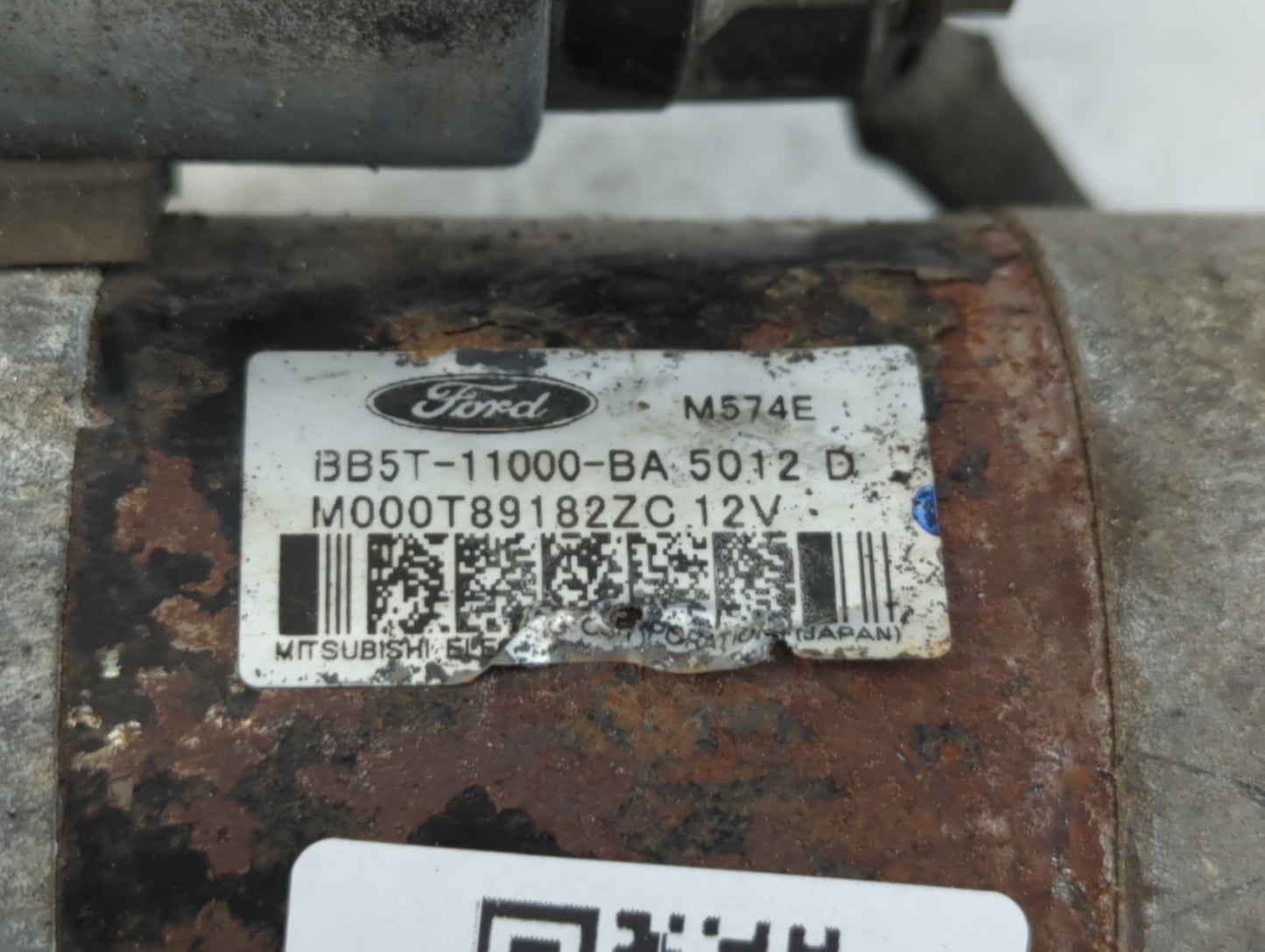 2013-2017 Ford Escape Car Starter Motor Solenoid OEM P/N:M000T89182ZC BB5T-11000-BA Fits OEM Used Auto Parts - Oemusedautopa