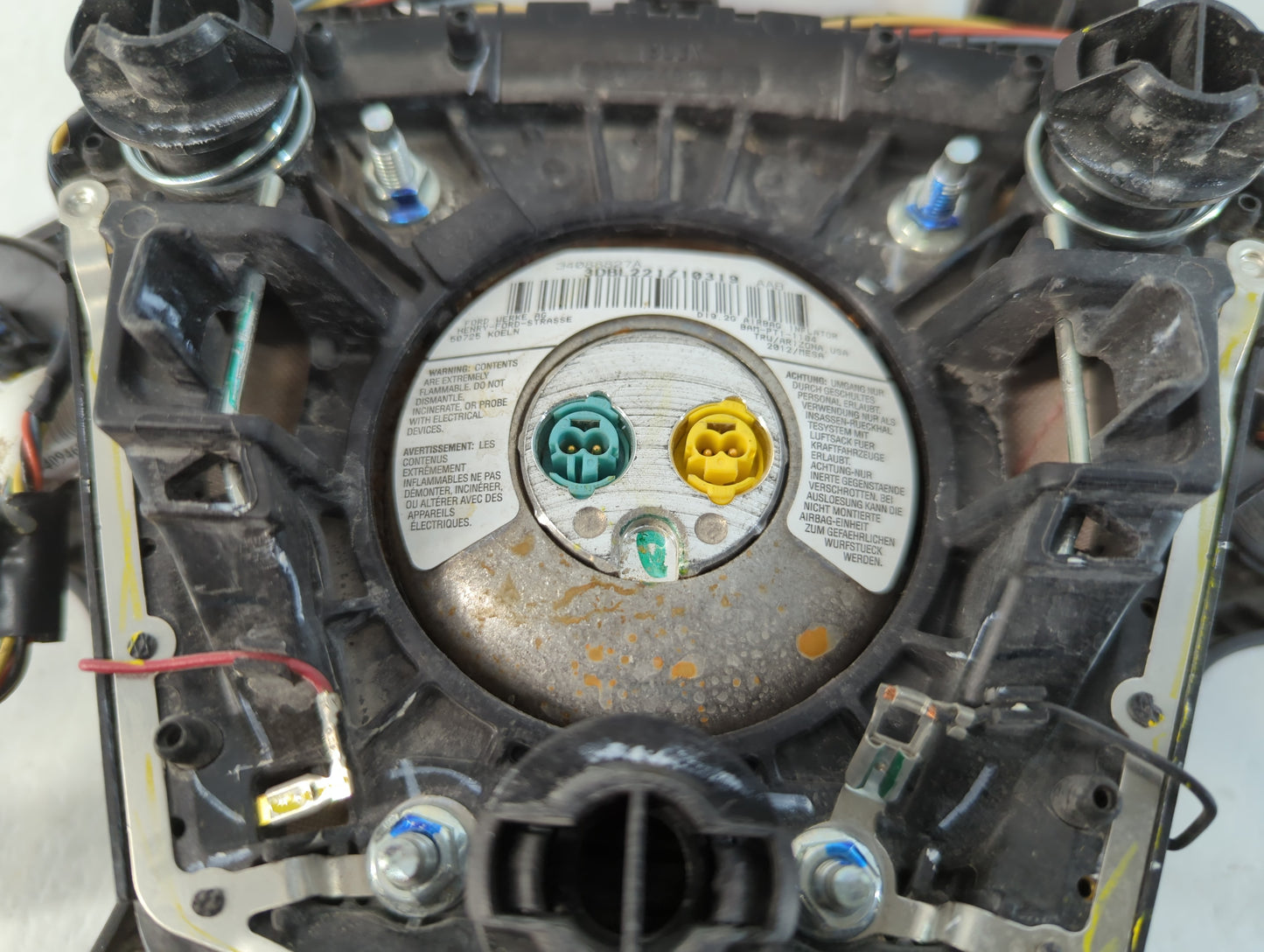2013-2014 Ford Escape Air Bag Driver Left Steering Wheel Mounted P/N:CJ54-A042B85 CC3ZHE Fits Fits 2013 2014 2015 2016 2017 